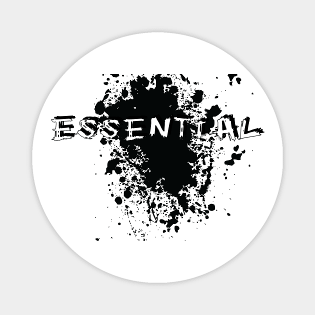 Essential Paint Splash Magnet by BeatsByTech Merch Store